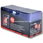 Ultra Pro Toploader 3x4 Regular Toploaders and Card Sleeves 100 ks – Zboží Mobilmania