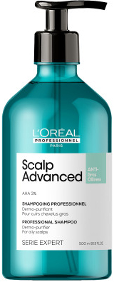 L\'Oréal Scalp Advanced Anti Oiliness Shampoo 500 ml
