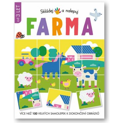 Skládej a nalepuj Farma Toni Stemp Laura Garrido – Hledejceny.cz