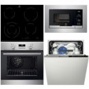 Set Electrolux EZB3400AOX + EHF6241FOK + EMS20107OX + ESL5335LO