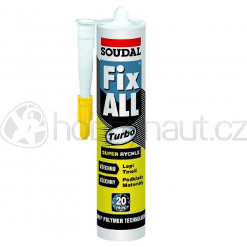 SOUDAL Fix All Turbo vytvrzující lepidlo 290g bílé