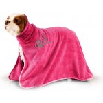 Show Tech Župan z mikrovlákna růžový L – Sleviste.cz