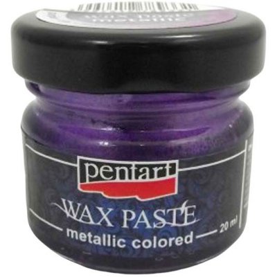 pentart Vosková pasta metalická fialová 20ml – Zboží Dáma