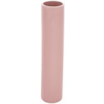 Keramická váza Tube, 5 x 24 x 5 cm, růžová – Zbozi.Blesk.cz