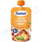 Sunar příkrm Lasagne s hovězím masem 6m+120 g – Sleviste.cz