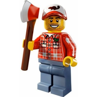LEGO® Minifigurky 8805 5. série Dřevorubec – Hledejceny.cz