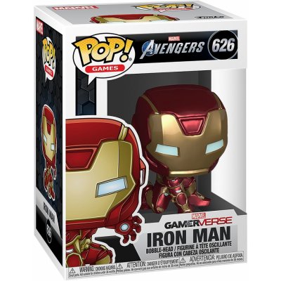 Funko Pop! Marvel Avengers Game Iron Man Stark Tech Suit 9 cm – Zboží Mobilmania