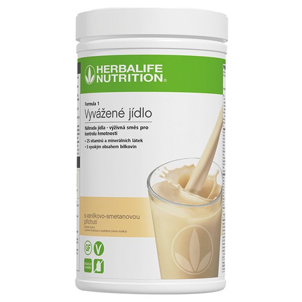 Doplněk stravy Herbalife Koktejl Formule 1 Vanilka 780 g