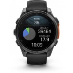 Garmin Fenix 8 AMOLED 47mm Sapphire Carbon Gray Titanium/Black 010-02904-21 – Zbozi.Blesk.cz