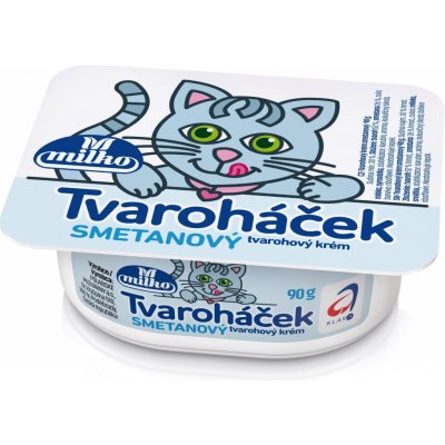 Milko Tvaroháček smetana 90 g – Zboží Dáma