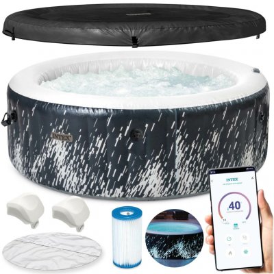 Intex 28494 Purespa Glow Deluxe Bubble – Hledejceny.cz
