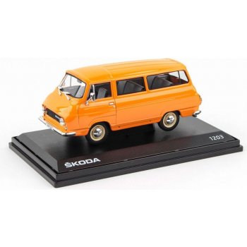 Abrex škoda 1203 MIKROBUS 1974 Oranžová 1:43