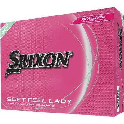 Srixon Soft Feel dámské růžové 12 ks – Zboží Dáma