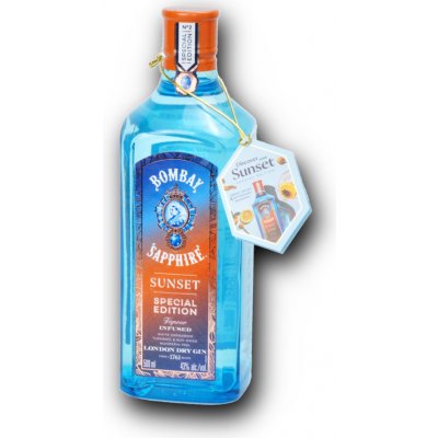 Bombay Sapphire Sunset Gin 43% 0,5 l (holá láhev) – Zboží Dáma