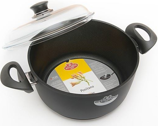 Non-stick pan POSITANO 24 cm, black, aluminium, Ballarini