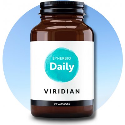 Viridian Synerbio Daily směs probiotik a prebiotik 30 kapslí – Hledejceny.cz