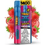 Kurwa Rocket Strawberry Raspberry 20 mg 1 200 potahů – Zboží Dáma