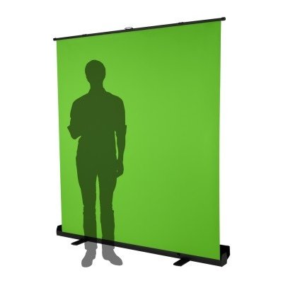 Roll-up skládací fotopozadí 180x200 cm | Chromagreen/zelená, FOMEI – Hledejceny.cz