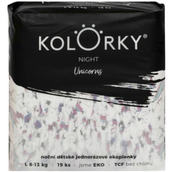 KOLORKY NIGHT L 8-13 kg 19 ks noční