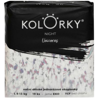 KOLORKY NIGHT L 8-13 kg 19 ks noční – Hledejceny.cz