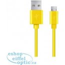 Esperanza EB177Y - 5901299919286 Micro USB 2.0 A-B M/M, 0,5m, žlutý