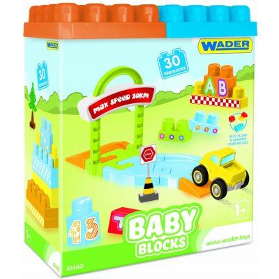 Wader 41440 Kostky baby blocks 30 ks – Zbozi.Blesk.cz