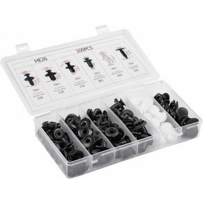 Spony a příchytky na čalounění vozidel 100ks – Hledejceny.cz