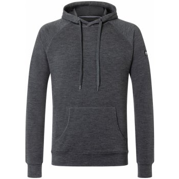 Merino mikina Everyday Hoodie pirate grey melange