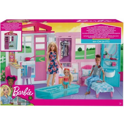 Barbie Domeček pro panenky Barbie 45,7 cm – Zbozi.Blesk.cz