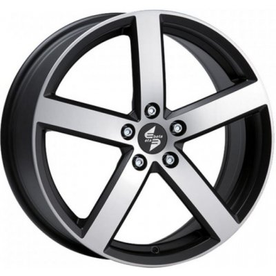 Etabeta Eros 7x17 5x108 ET46 matt black full polished | Zboží Auto