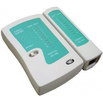 DATACOM Cable Tester LED (RJ45,12,11), 4581 – Zboží Mobilmania