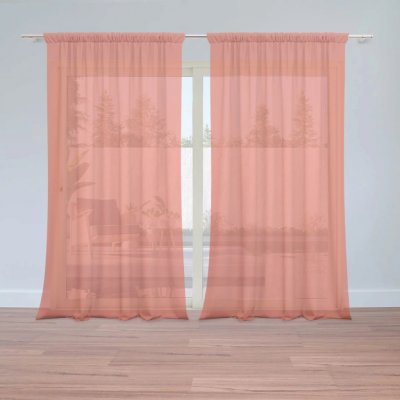 Záclony Paprika: 2 ks - 150x250 cm - Sablio – Hledejceny.cz