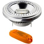 Diolamp Double COB LED Reflektor AR111 G53/12V AC/15W/6500K/940Lm/40°/Dim + Driver 12V – Hledejceny.cz