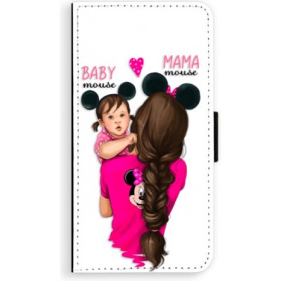 Pouzdro iSaprio Mama Mouse Brunette and Girl Apple iPhone 8 Plus