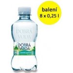 Dobrá voda jemně perlivá 8 x 250 ml – Sleviste.cz