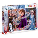 Clementoni brokát Frozen II Ledové království 20162 104 dílků – Hledejceny.cz