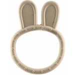 Zopa silikon kousátko Rabbit Sand Beige – Zboží Dáma