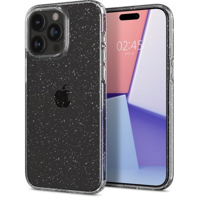 Spigen Liquid Crystal Glitter iPhone 15 Pro Max čiré