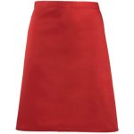Premier Workwear Pracovní zástěra středně dlouhá PR151 Red Pantone 200 70x50 cm – Hledejceny.cz