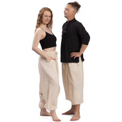 Harémové kalhoty Sultánky CLASSIC natural – Zbozi.Blesk.cz