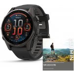 Garmin Fenix 8 AMOLED 43mm Sapphire Carbon Gray Titanium/Black 010-02903-21 – Zboží Živě