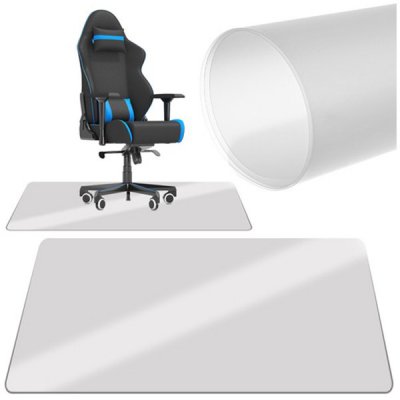Ochranná podložka pod křesla a židle PC 130 x 90 cm transparentní/mléčná – Zboží Mobilmania