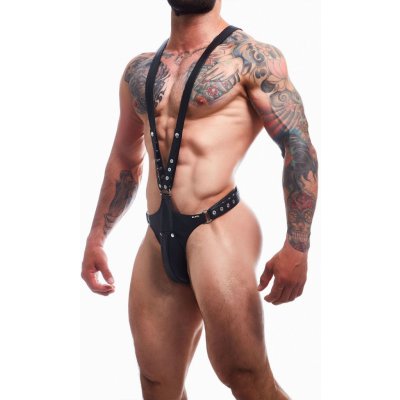 Cut4Men BL4CK07 Dungeon Full Body Harness Black