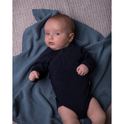 Jožánek Kojenecké bavlněné zavinovací body tm. modré – Zbozi.Blesk.cz