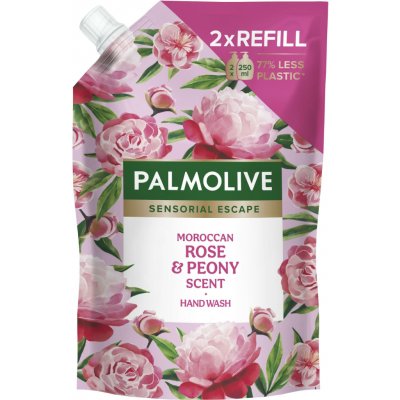 Palmolive tekuté mýdlo náhradní náplň růže a pivoňka 500 ml – Hledejceny.cz