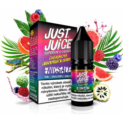 Just Juice Cherimoya Grapefruit & Berries 10 ml 11 mg – Hledejceny.cz