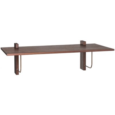 Audo Dubový závěsný pracovní stůl Corbel 100 x 45 cm – Hledejceny.cz