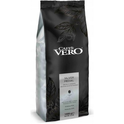 Caffe Vero Silver Medal převažuje arabika zrnková 1 kg – Hledejceny.cz