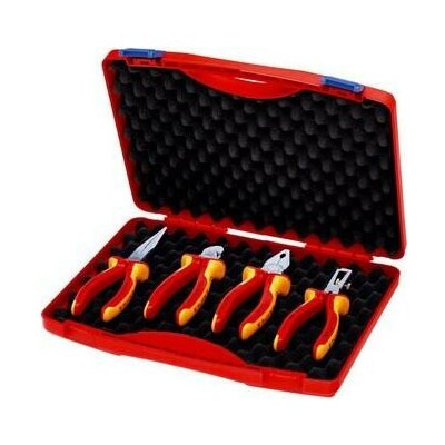 Knipex Kleště do 1000 V, sada v plast. kufříku - KN00-20-15 – Zboží Dáma