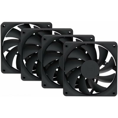 HYTE FA12 Pitch Black 4 ks FAN-HYTE-FA12-BB-4 – Hledejceny.cz